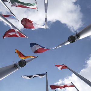 European flags