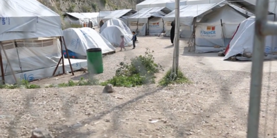 Souda refugee camp in Chios (Greece)